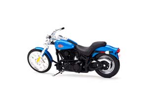 HARLEY-DAVIDSON FXSTB NIGHT TRAIN 2002 BLUE METALLIC — фото 4