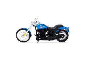 HARLEY-DAVIDSON FXSTB NIGHT TRAIN 2002 BLUE METALLIC — фото 5
