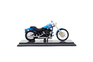 HARLEY-DAVIDSON FXSTB NIGHT TRAIN 2002 BLUE METALLIC — фото 6