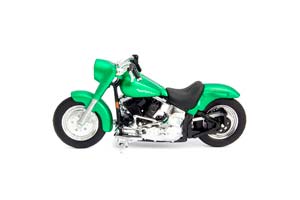 HARLEY-DAVIDSON FLSTF STREET STALKER 2000 METALLIC GREEN — фото 3