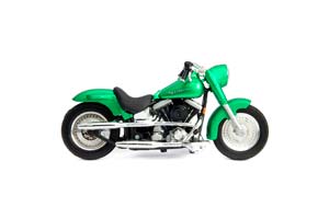 HARLEY-DAVIDSON FLSTF STREET STALKER 2000 METALLIC GREEN — фото 4