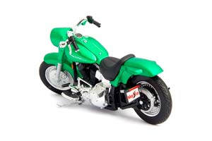 HARLEY-DAVIDSON FLSTF STREET STALKER 2000 METALLIC GREEN — фото 2