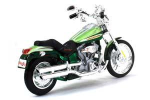 HARLEY-DAVIDSON FXSTDSE CVO 2004 GREEN METALLIC — фото 2