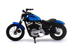HARLEY-DAVIDSON XL 1200N NIGHTSTER 2013 BLUE METALLIC — фото 5
