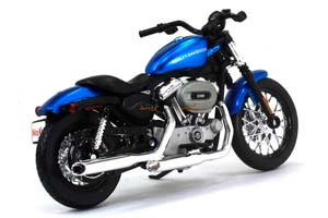 HARLEY-DAVIDSON XL 1200N NIGHTSTER 2013 BLUE METALLIC — фото 2