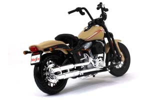 HARLEY-DAVIDSON FLSTSB CROSS BONES 2013 MATT BEIGE — фото 2