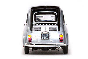 FIAT ABARTH 695 SS 1964 SILVER METALLIC/BLACK — фото 6