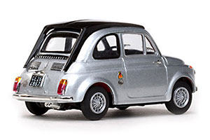 FIAT ABARTH 695 SS 1964 SILVER METALLIC/BLACK — фото 2