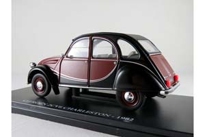 CITROEN 2CV6 CHARLESTON 1982 DARK RED/BLACK — фото 4