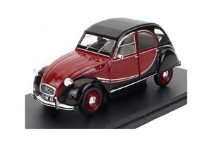 CITROEN 2CV6 CHARLESTON 1982 DARK RED/BLACK