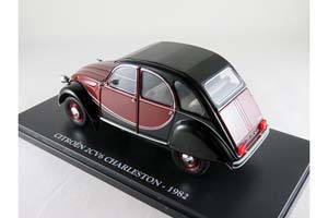 CITROEN 2CV6 CHARLESTON 1982 DARK RED/BLACK — фото 2