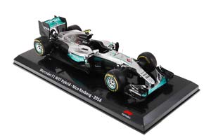 MERCEDES F1 W07 HYBRID #6 "MERCEDES AMG PETRONAS F1" NICO ROSBERG ПОБЕДИТЕЛЬ ABU DHABI GP ЧЕМПИОН МИРА 2016 — фото 1