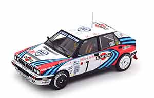 LANCIA DELTA INTEGRALE 16V #7 MARTINI AURIOL/OCCELLI ПОБЕДИТЕЛЬ RALLY MONTE-CARLO 1990 — фото 4