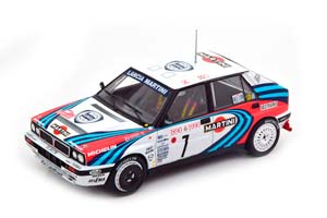LANCIA DELTA INTEGRALE 16V #7 MARTINI AURIOL/OCCELLI ПОБЕДИТЕЛЬ RALLY MONTE-CARLO 1990