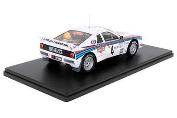 LANCIA RALLY 037 #4 MARTINI ALEN/KIVIMAKI 2 МЕСТО RALLY MONTE-CARLO 1983 — фото 4