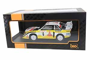 AUDI SPORT QUATTRO S1 E2 #6 HB AUDI SPORT TEAM MIKKOLA/HERTZ 3 МЕСТО RALLY MONTE CARLO 1986 — фото 3