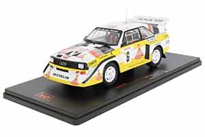 AUDI SPORT QUATTRO S1 E2 #6 HB AUDI SPORT TEAM MIKKOLA/HERTZ 3 МЕСТО RALLY MONTE CARLO 1986 — фото 4