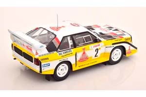 AUDI SPORT QUATTRO S1 E2 #2 HB AUDI SPORT TEAM ROEHRL/GEISTDOERFER 4 МЕСТО RALLY MONTE CARLO 1986 — фото 2