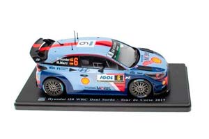 HYUNDAI I20 WRC #6 HYUNDAI MOTORSPORT SORDO/DEL BARIO 3 МЕСТО TOUR DE CORSE 2017 — фото 3