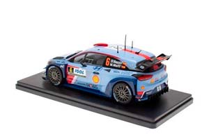 HYUNDAI I20 WRC #6 HYUNDAI MOTORSPORT SORDO/DEL BARIO 3 МЕСТО TOUR DE CORSE 2017 — фото 2