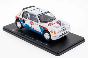 PEUGEOT 205 TURBO 16 #3 "PEUGEOT TALBOT SPORT" VATANEN/HARRYMAN WINNER RALLY SAN REMO 1984 — фото 1