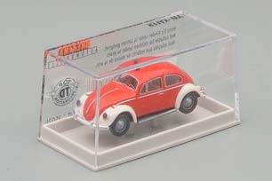 VW VOLKSWAGEN KAFER 1200 "FEUERWEHR", RED / WHITE (ДЛИНА МОДЕЛИ 3-5 СМ) — фото 3