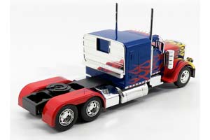 WESTERN STAR TRACTOR TRUCK (1986) - OPTIMUS PRIME TRANSFORMERS, BLUE RED — фото 2