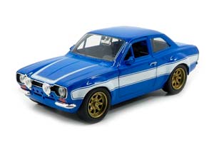 FORD BRIAN'S ESCORT RS2000 MKI 1974 - BRIAN O'CONNER - FAST & FURIOUS VI (2013), BLUETTE WHITE