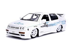 VW VOLKSWAGEN JETTA A3 1995 ДЖЕССИ ИЗ ФИЛЬМА ФОРСАЖ (FAST & FURIOUS) БЕЛЫЙ