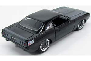PLYMOUTH LETTY'S BARRACUDA 440 COUPE (1969) - FAST & FURIOUS 7 - (2015), BLACK GREY — фото 2