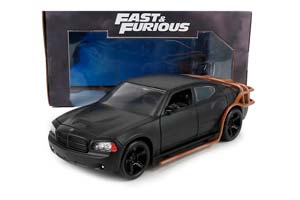 DODGE DOM'S TORETTO CHARGER SRT8 2006 - FAST & FURIOUS, MATT BLACK