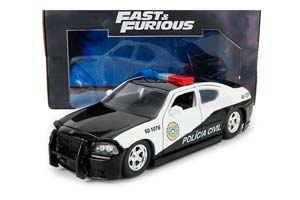 DODGE CHARGER SRT8 POLICE 2006 - FAST & FURIOUS, WHITE BLACK