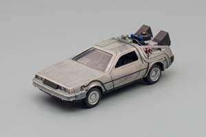 DELOREAN TIME MACHINE - BACK TO THE FUTURE 1 - RITORNO AL FUTURO 1, SILVER