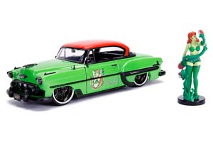 CHEVROLET BEL AIR 1953 ЗЕЛЕНЫЙ, С ФИГУРКОЙ ЯДОВИТЫЙ ПЛЮЩ (ИЗ БЭТМЕНА) — фото 1