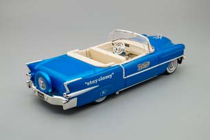 CADILLAC ELDORADO WITH M&M FIGURE (1956), BLUE — фото 2