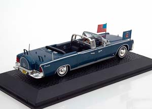 LINCOLN CONTINENTAL LIMOUSINE SS-100-X J F KENNEDY 1963 BLUE — фото 2