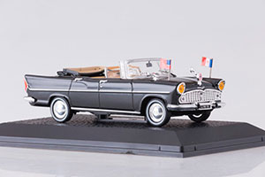SIMCA CHAMBORD V8 AB-P PRESIDENT PERSIDENT KENNEDY 1961 BLACK — фото 3