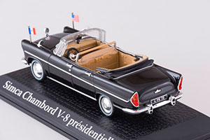 SIMCA CHAMBORD V8 AB-P PRESIDENT PERSIDENT KENNEDY 1961 BLACK — фото 6