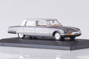 CITROEN DS21 PRESIDENTIELLE CHAPRON CHARLES DE GAULLE 1969 GREY METALLIC/SILVER — фото 3