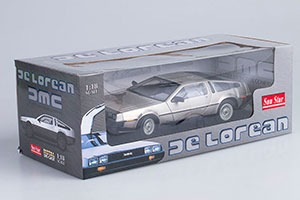 DELOREAN DMC COUPE 1981 STEEL SILVER — фото 18