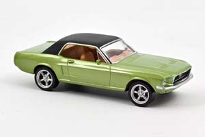 FORD MUSTANG COUPE 1968 GREEN METALLIC