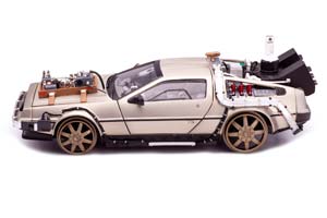 DELOREAN DMC 12 TIME MACHINE BACK TO THE FUTURE PART 3 1990 / ДЕЛОРЕАН ДМС-12 (ИЗ ФИЛЬМА НАЗАД В БУДУЩЕЕ 3)  НА РЕЛЬСАХ — фото 13