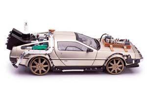 DELOREAN DMC 12 TIME MACHINE BACK TO THE FUTURE PART 3 1990 / ДЕЛОРЕАН ДМС-12 (ИЗ ФИЛЬМА НАЗАД В БУДУЩЕЕ 3)  НА РЕЛЬСАХ — фото 14