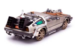DELOREAN DMC 12 TIME MACHINE BACK TO THE FUTURE PART 3 1990 / ДЕЛОРЕАН ДМС-12 (ИЗ ФИЛЬМА НАЗАД В БУДУЩЕЕ 3)  НА РЕЛЬСАХ — фото 2
