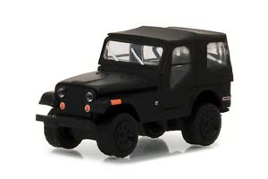 JEEP CJ-5 4x4 1970 BLACK (ДЛИНА МОДЕЛИ 6-10 СМ)