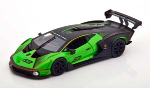LAMBORGHINI ESSENZA SCV12, GREEN METALLIC FLAT BLACK