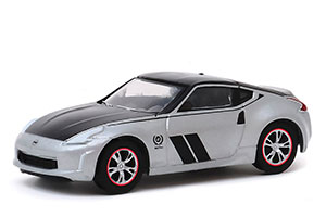NISSAN 370Z COUPE 50TH ANNIVERSARY 2020 SILVER AND BLACK (ДЛИНА МОДЕЛИ 6-10 СМ)