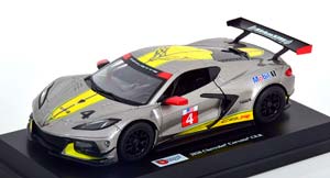 CHEVROLET C8.R 6.2L V8 TEAM CORVETTE RACING N4 RACING 2021, GREY YELLOW