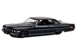 CADILLAC COUPE DEVILLE LOWRIDER 1971 BLACK (ДЛИНА МОДЕЛИ 6-10 СМ)