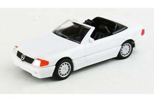 MERCEDES-BENZ 500 SL (R129)W129 БЕЛЫЙ (ДЛИНА МОДЕЛИ 3-5 СМ)